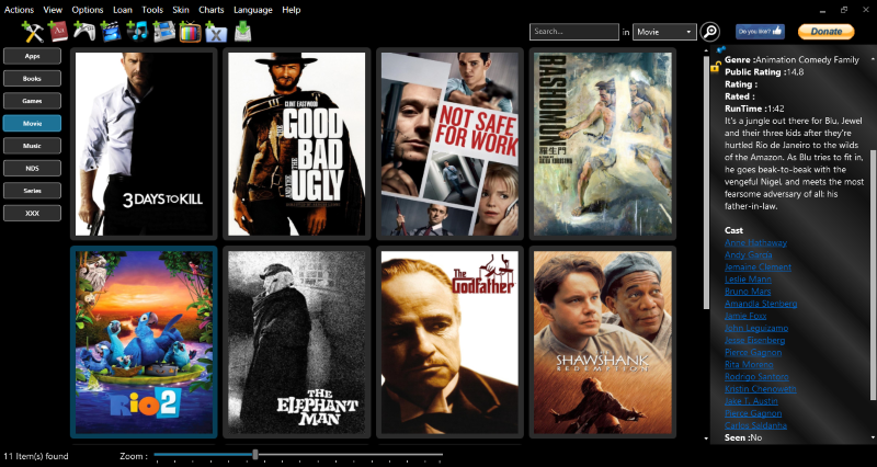 myCollections Screenshot